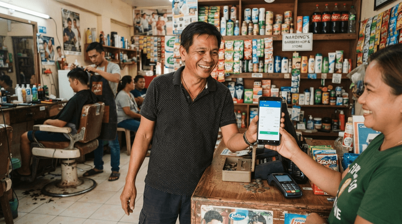 Narding's Community Store & Barbershop in Cebu
